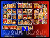 une photo d'Ã©cran de The King of Fighters 98 sur SNK Neo Geo